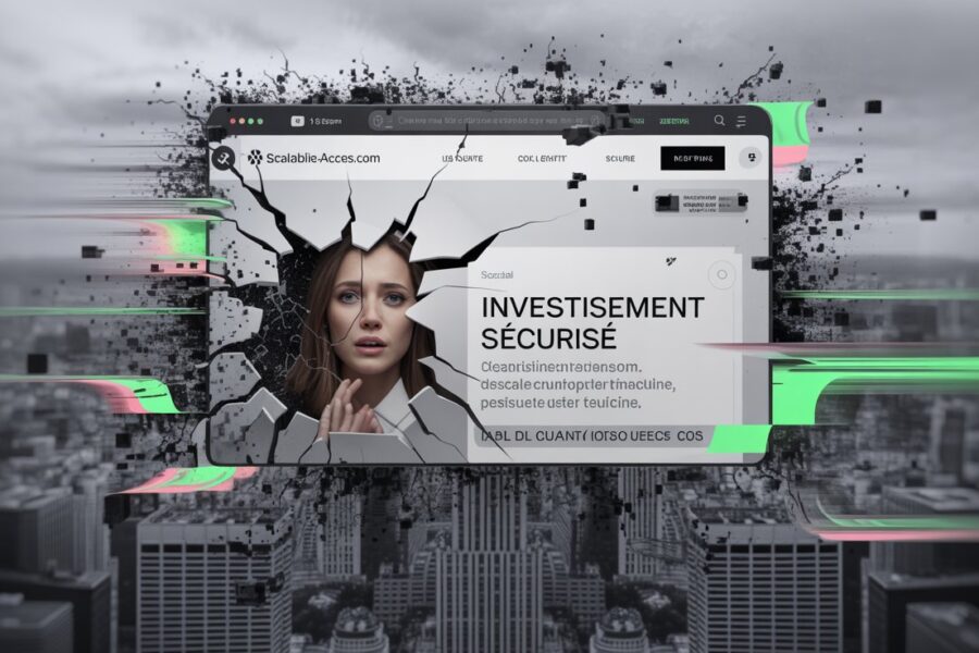 Site scalable-acces.com fausse offre d’investissement