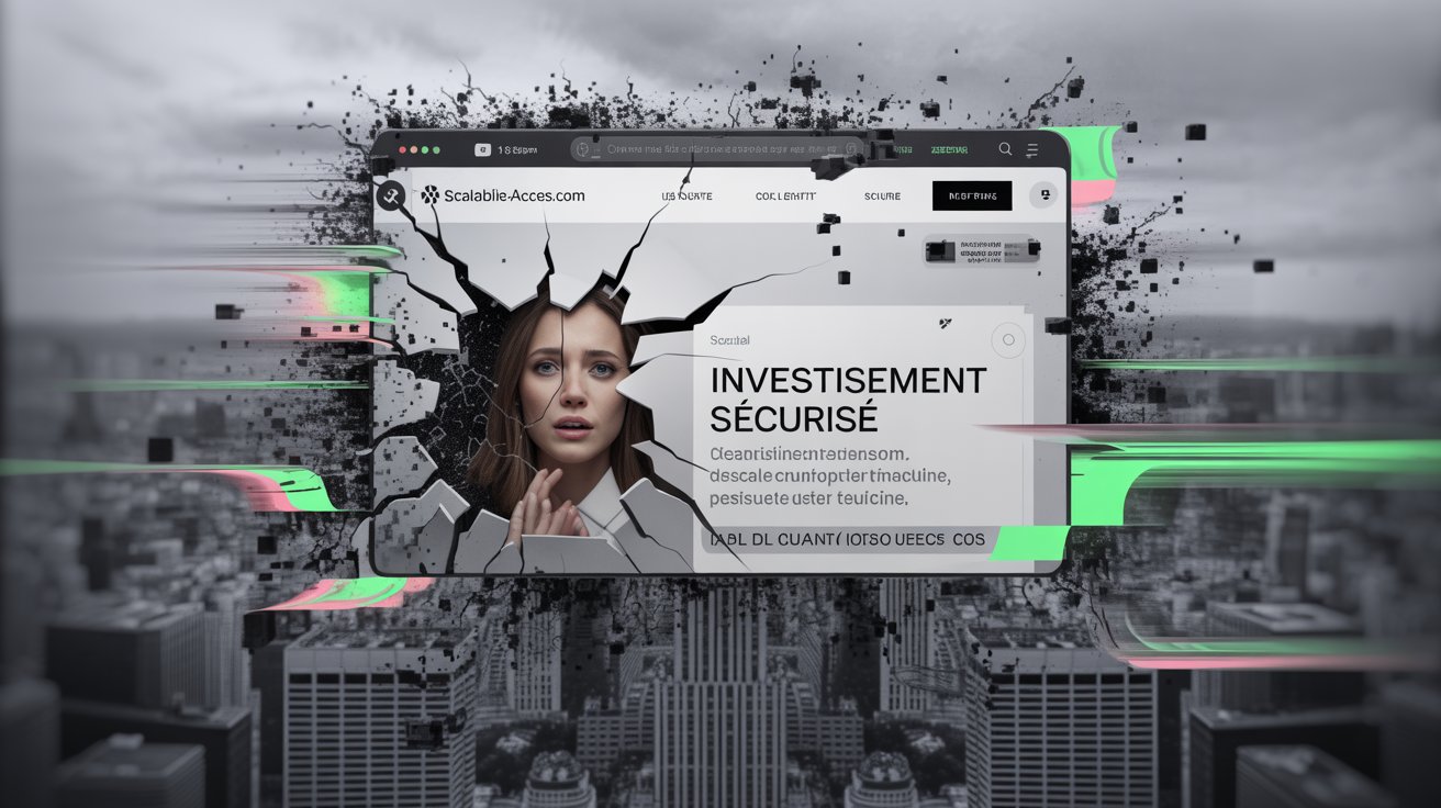 Site scalable-acces.com fausse offre d’investissement
