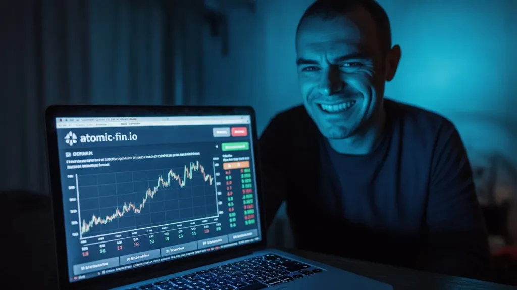 atomic-fin.io plateforme de trading frauduleuse