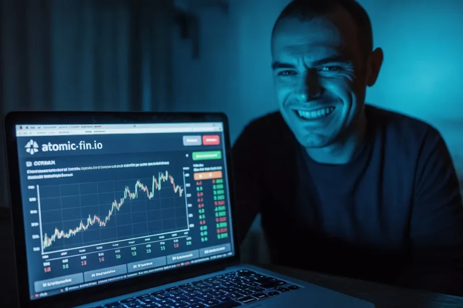 atomic-fin.io plateforme de trading frauduleuse