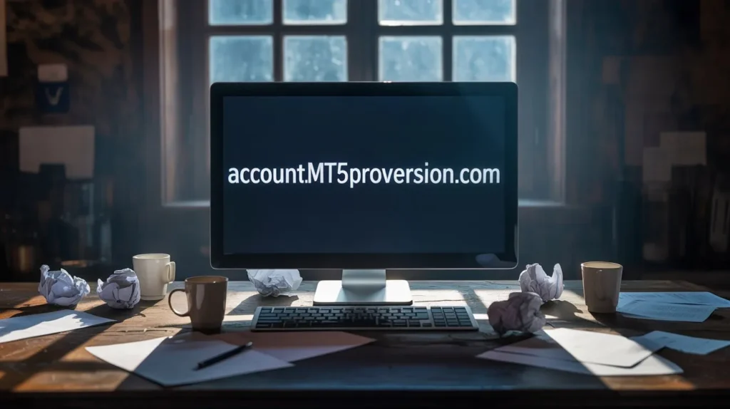 compte frauduleux mt5proversion trading arnaque